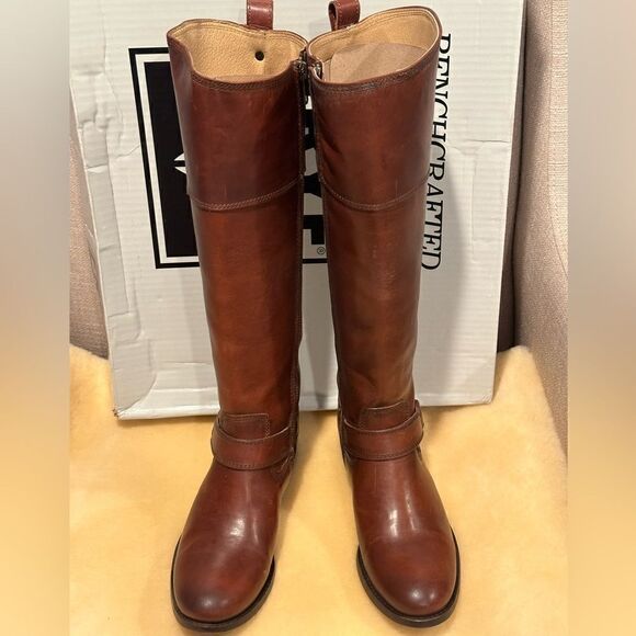 Frye Melissa harness inside zip tall  boot size 5,5 new - Picture 2 of 11